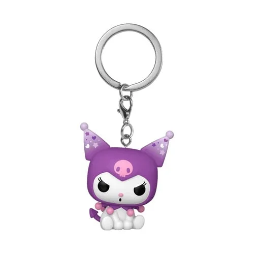 KUROMI 20TH ANNIVERSARY - Pocket Pop Keychain 4cm - Kuromi